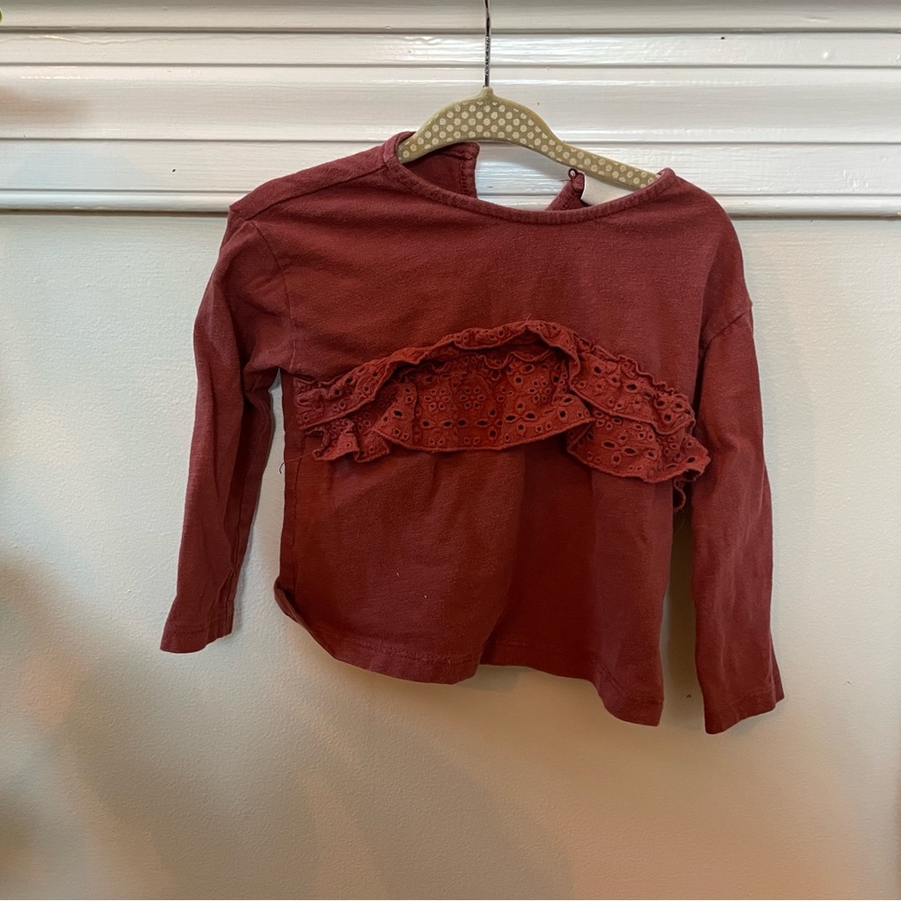 Zara long sleeve tee (9-12m)